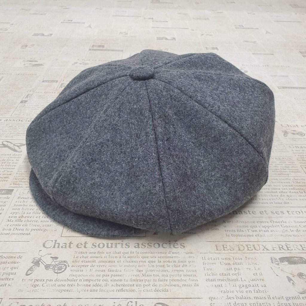 A hat is laying on the floor
