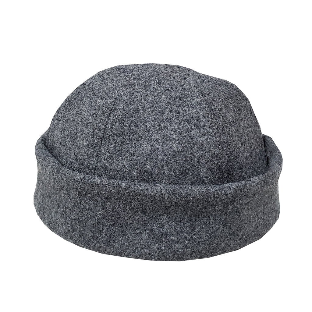 Wool Beanie- Charcoal