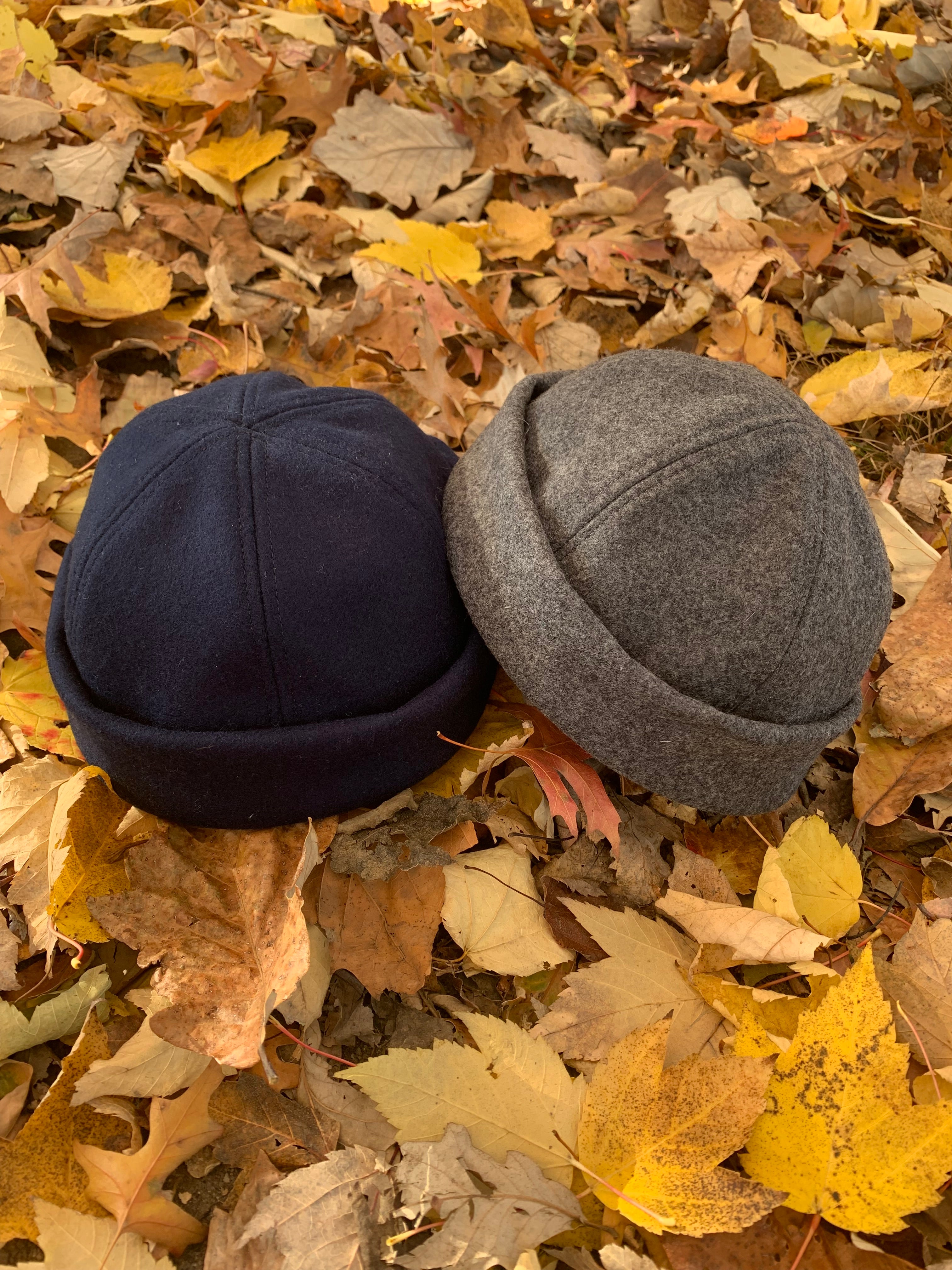 Wool Beanie- Charcoal