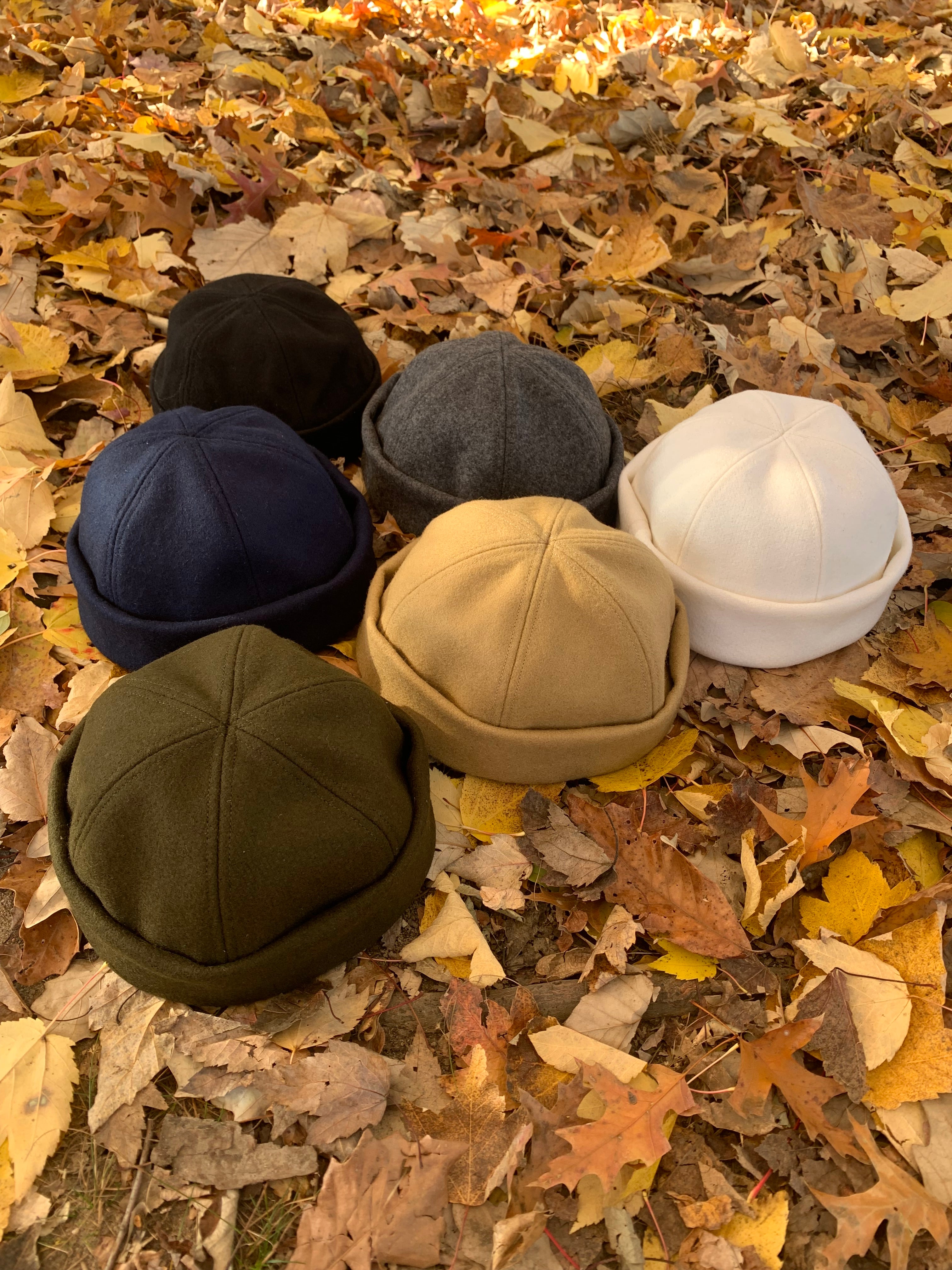 Wool Beanie- Burgundy