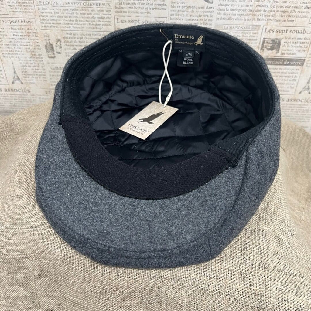 A hat that is on top of a table.