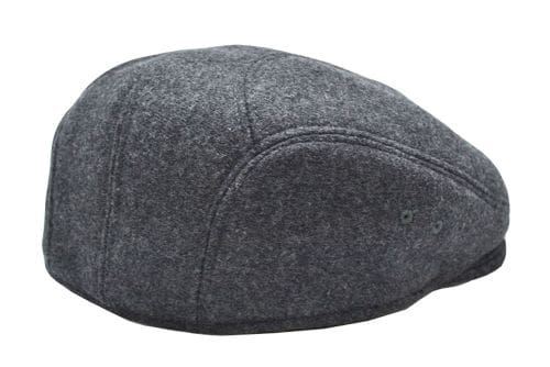 Brown Wool Ascot Ivy Flat Gatsby Driver Cap