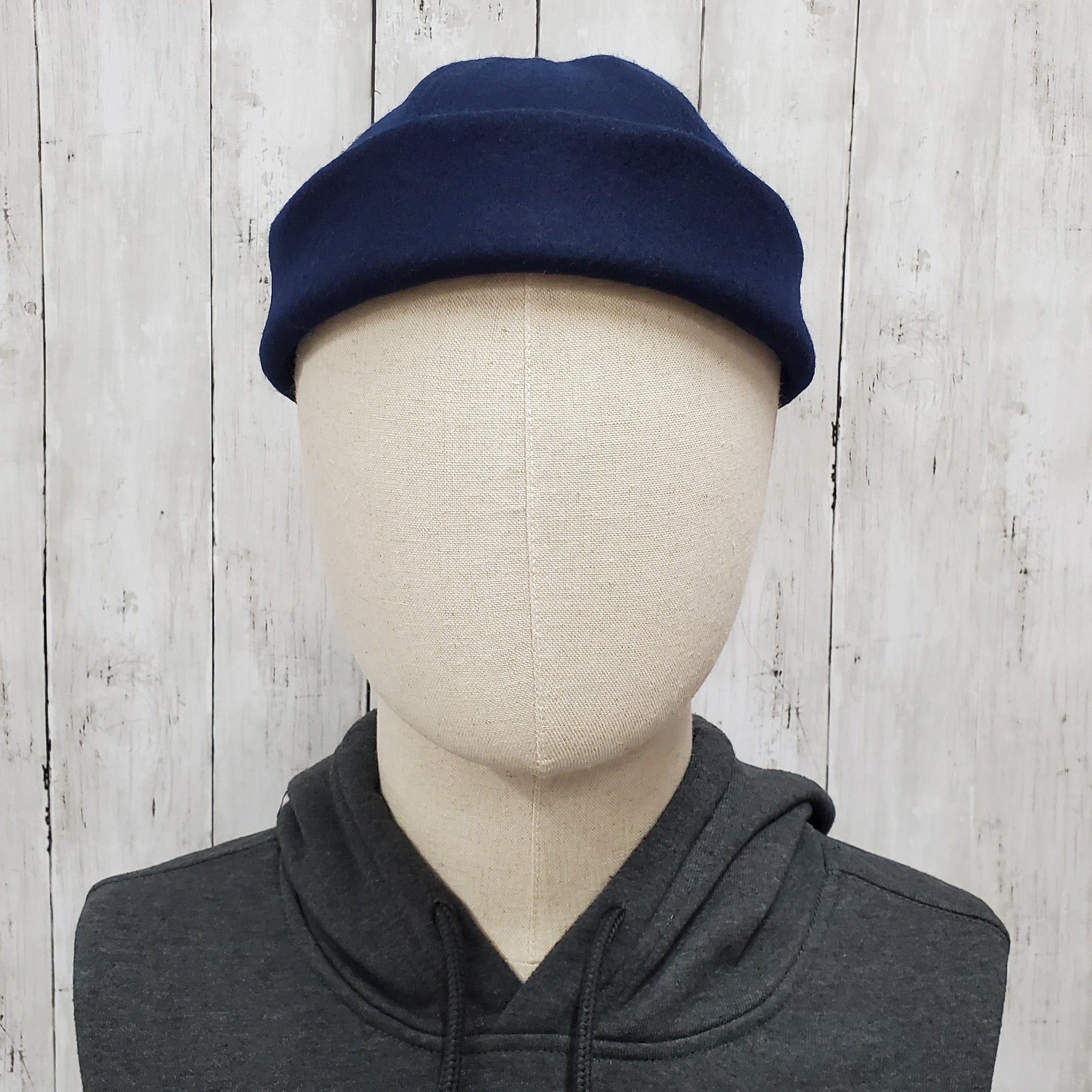 Wool Beanie- Navy