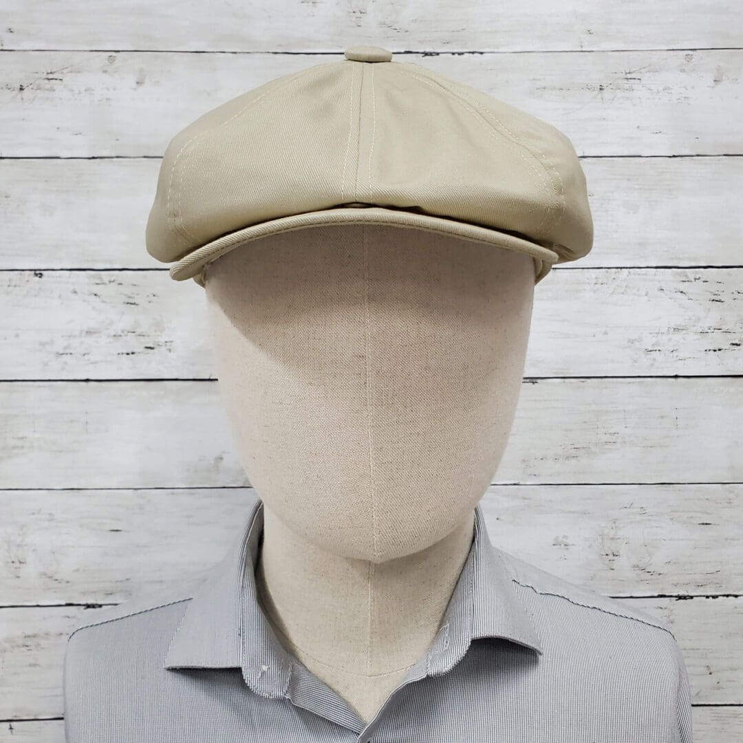 A man wearing a hat and a shirt