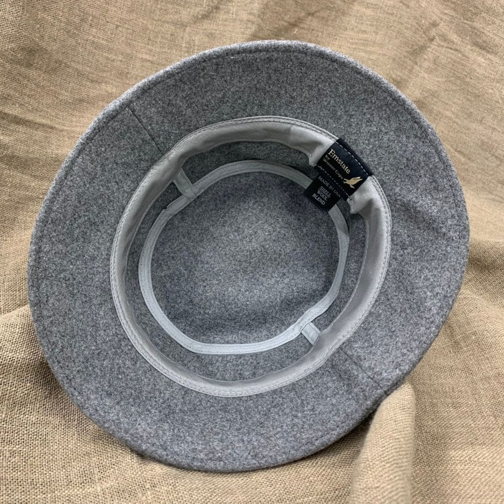 Camel Melton Wool Bucket Hat