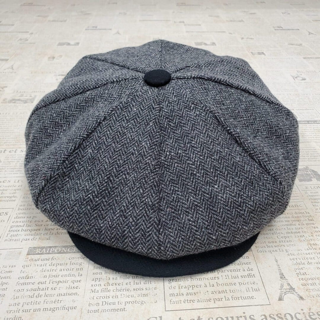 A hat is laying on the floor