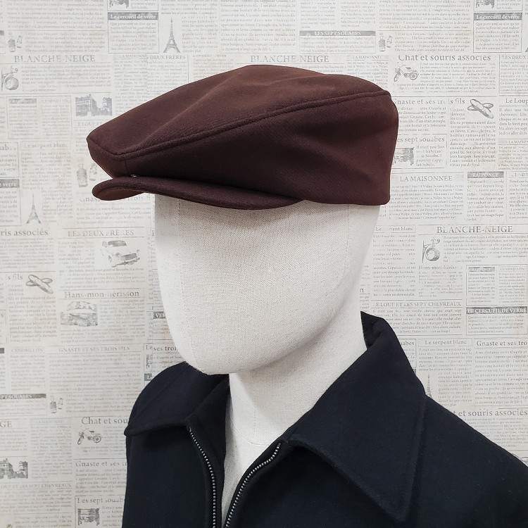 Brown Wool Traditional Ascot Ivy Driver Cap