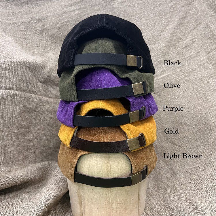 A group of hats that are all different colors.