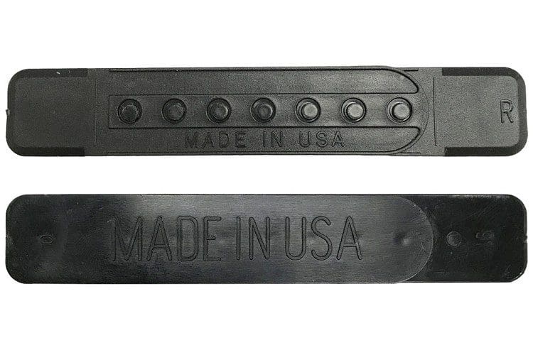 Baseball Cap Plastic Snap Closure black